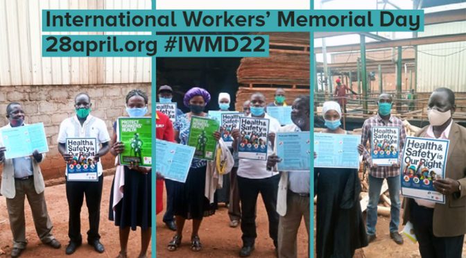 Reconnaître la santé et la sécurité au travail comme un droit fondamental à l’occasion de la Journée internationale de commémoration des travailleuses et des travailleurs